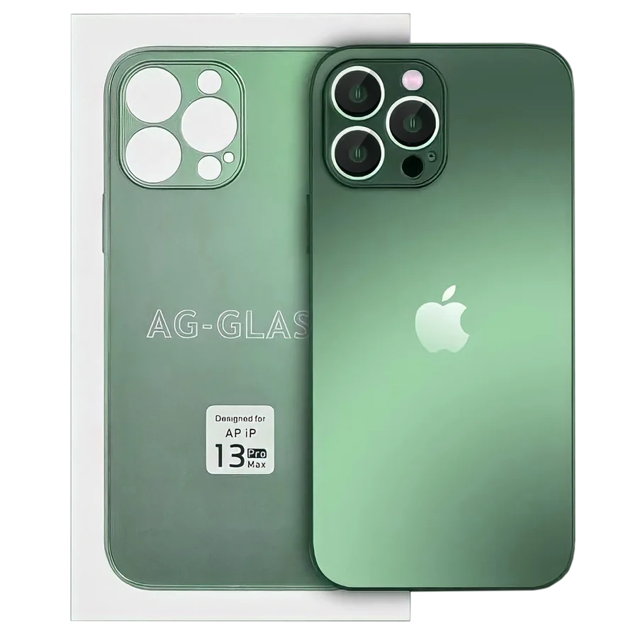 AG Silicone Glass Case for iPhone 13 Pro Max
